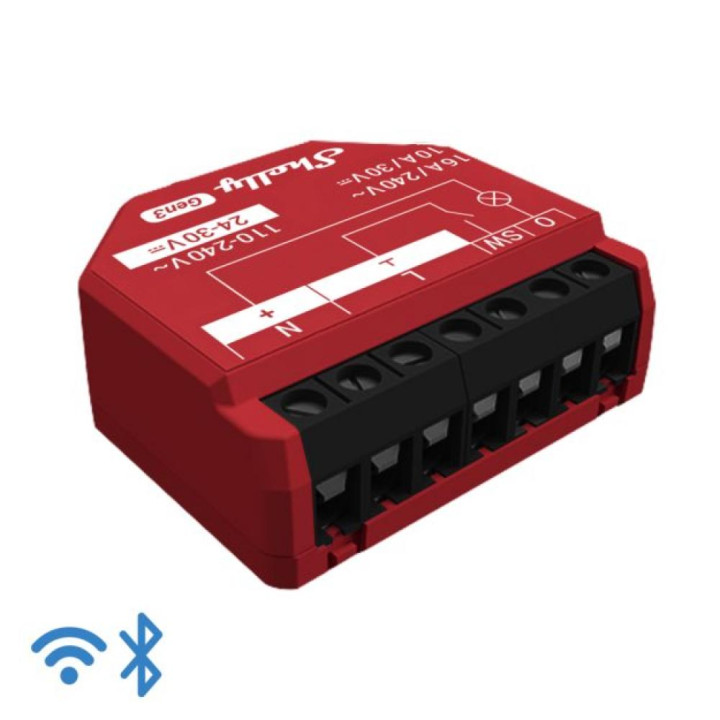 Shelly 1PM Gen3 Wi-Fi с измерением мощности