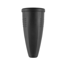 Connecteur d'origine, SCHUKO, caoutchouc (TPE), noir, IP20, Type 1566