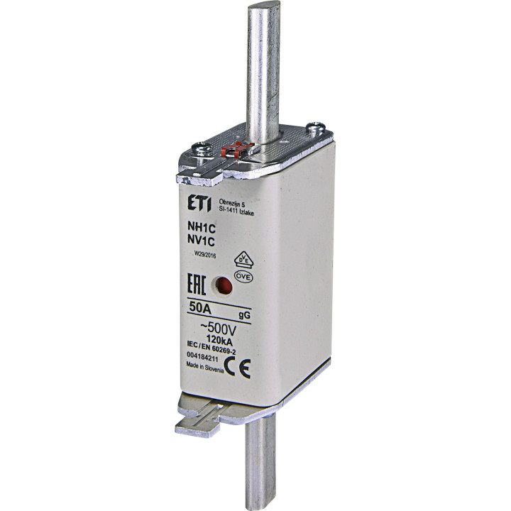 Предохранитель NH1C gG 50A/500V