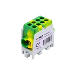 Borne HLAK Al/CU 2x25-2x25mm - jaune