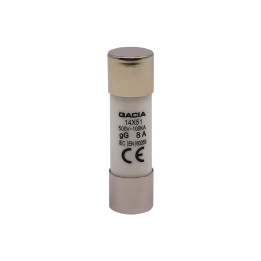 14x51 gG 8A cylindrical fuse link 500VAC
