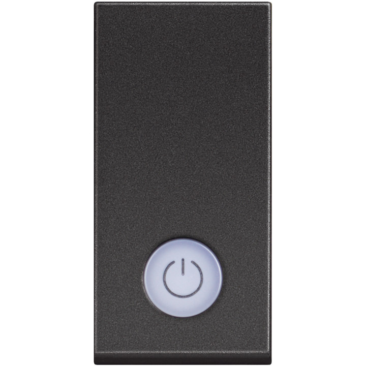CLASSIA - 1way switch ill. heater symbol bl