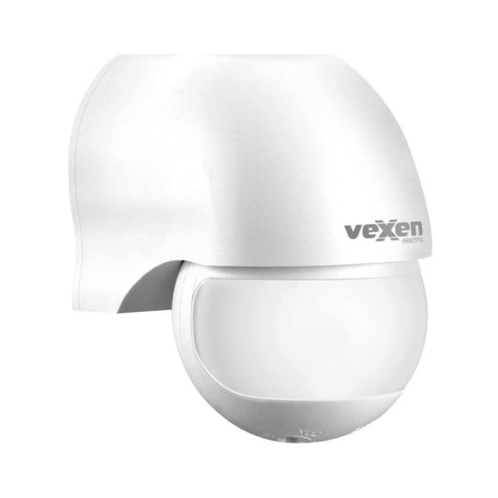 ALIO MS-180-12AW Motion sensor, wall mounted, 180 degree, 12m radius, IP44, 1200W
