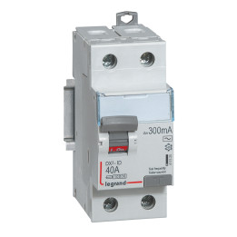RCD DX-ID - 2P - 230 V - 40 A - 300 mA - AC type