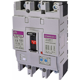 Molded Case Circuit Breaker, EB2 250/3L 250A 3p