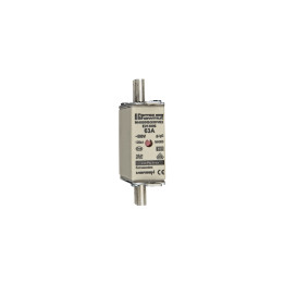 NH fuse-link gG, 500VAC, size 000, 63A double indicator/live tags