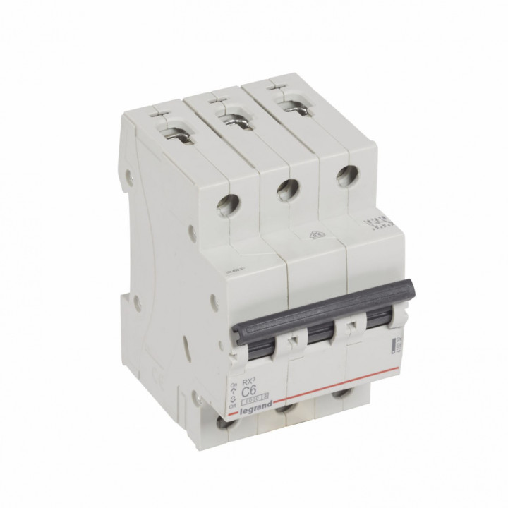 Автоматический выключатель Legrand RX3 3P 6A C