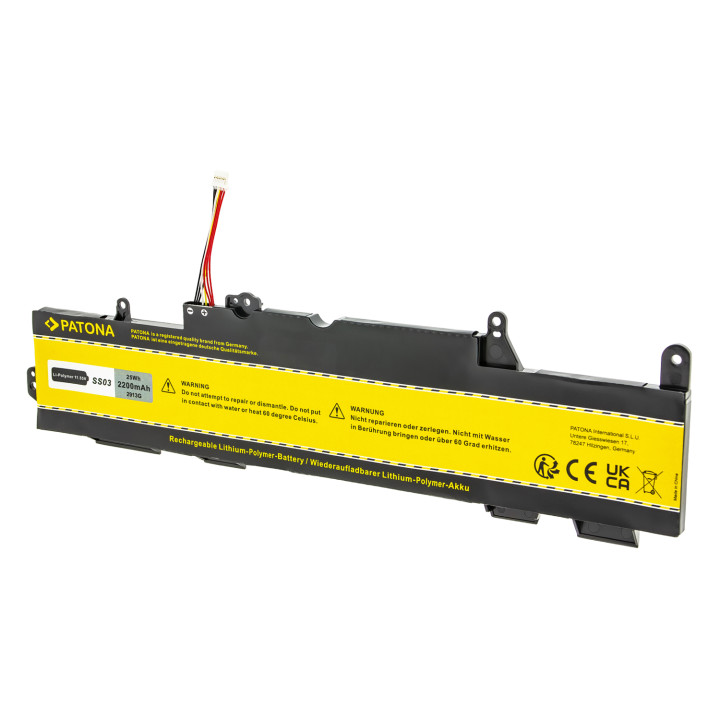 Patona PT2913 Battery for HP 840 G5/G6 2200mAh Li-Pol 11.55V SS03XL