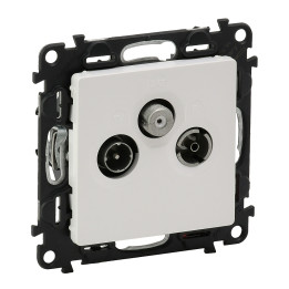 TV/R/SAT SOCKET STAR WHITE VALENA LIFE