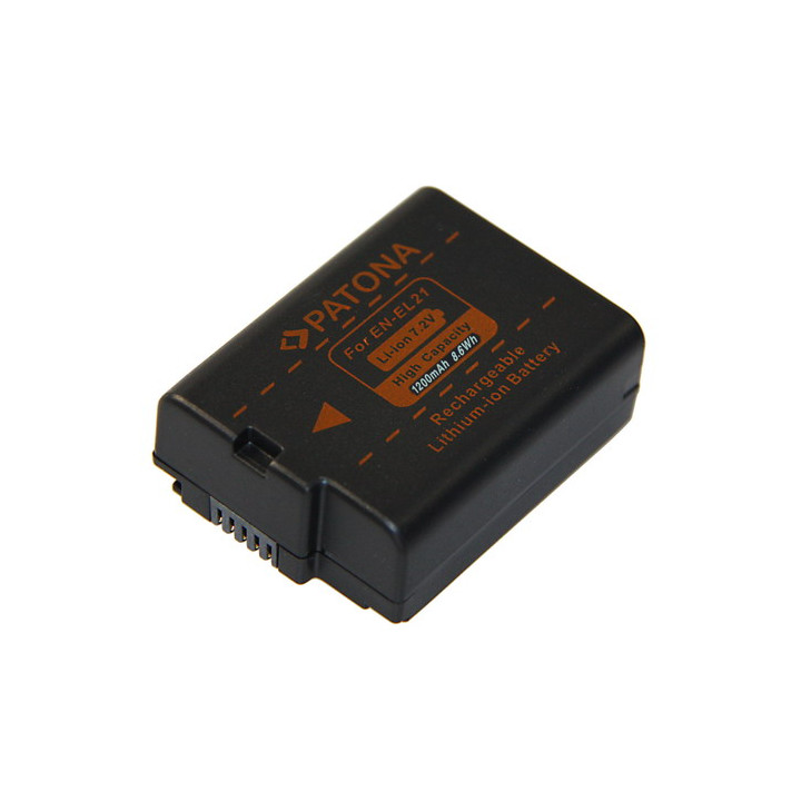 Patona PT1153 Battery Nikon ENEL21 1200mAh Li-Ion