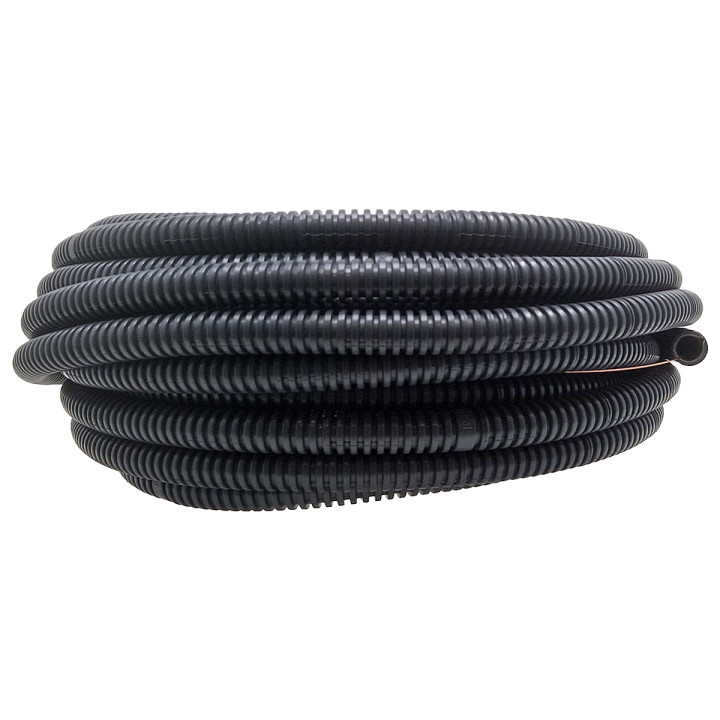 Elastyczna rura karbowana zewnętrzna z pilotem 16mm/750N/15m