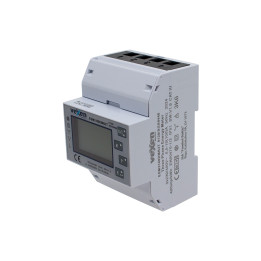 ESM3100DMB2T Compteur d'énergie triphasé multifonction à deux tarifs 100A avec 2 sorties d'impulsions, M-bus, MID