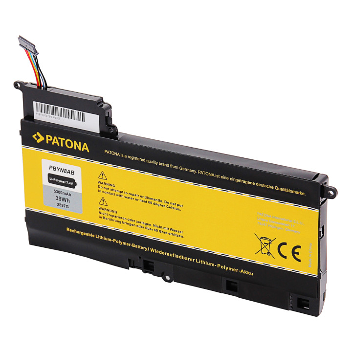 Patona PT2897 Battery for Samsung NP530U 5300mAh Li-Pol 7.4V AA-PBYN8AB