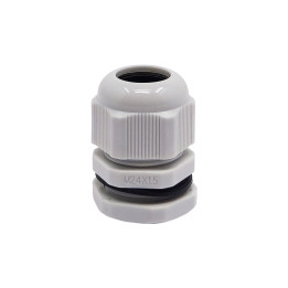 M24-Kabelverschraubung aus Kunststoff, IP68, 10-15 mm