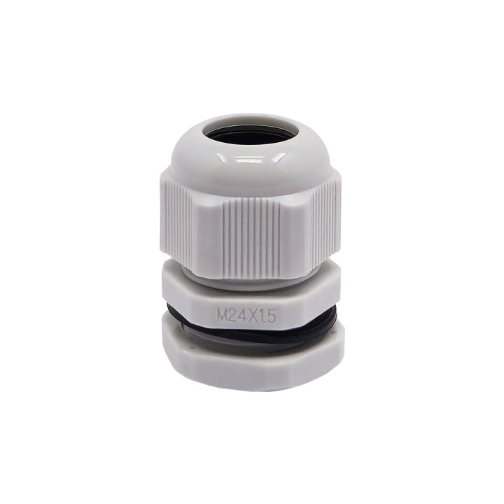 M24-Kabelverschraubung aus Kunststoff, IP68, 10-15 mm