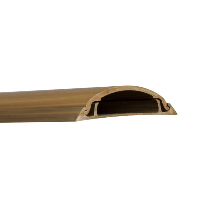 Bodenkabelkanal dunkelbraun 40x12mm