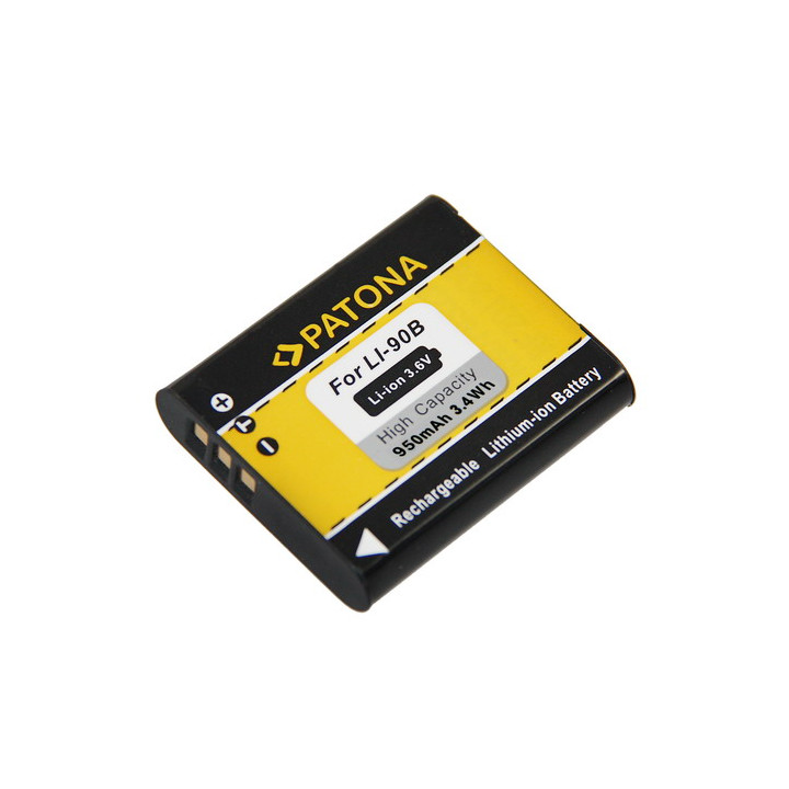 Patona PT1131 Battery Olympus Li-90B 950mAh Li-Ion