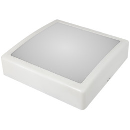 IRYS LED-Weißring, milchiger Lampenschirm, neutralweiß