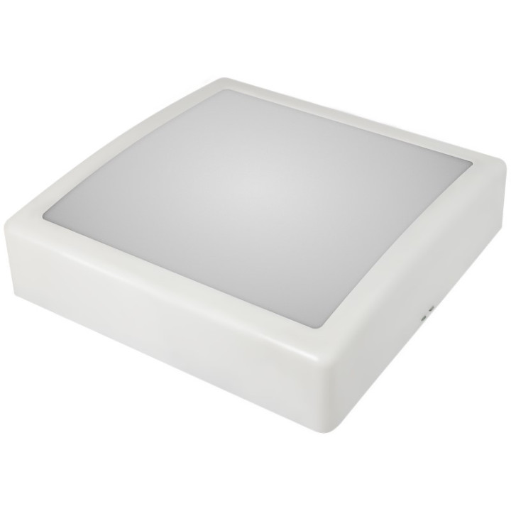 IRYS LED-Weißring, milchiger Lampenschirm, neutralweiß