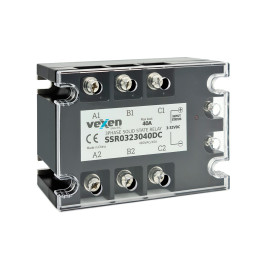 Solid state relay 3NO, 40A, 3-32VDC
