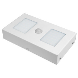 KRONO LED lamp white  PIR 2x4W 750Lm 6500K