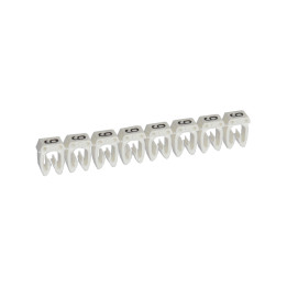 Marker CAB 3 - for wiring 1.5 to 2.5 mm - number 9 - white