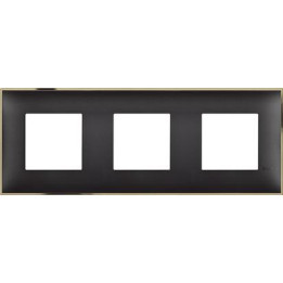 Cover plate - 2+2+2 horizontal/vertical installation modules