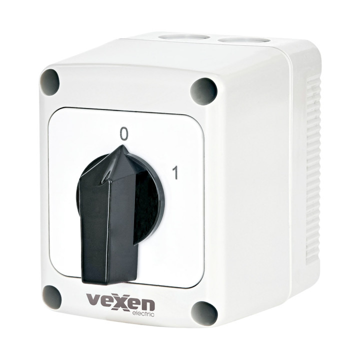 VEXEN переключатель 0-1 1P 25A IP65