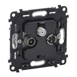 Star architecture TV-R-SAT socket Valena InMatic