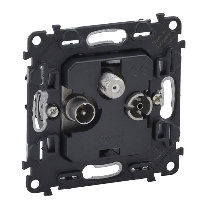 Star architecture TV-R-SAT socket Valena InMatic
