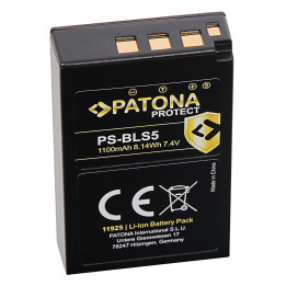 Patona PT11925 Battery Olympus BLS5 1100mAh Li-Ion Protect