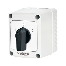 Inverseur à came PNRS2553 1-0-2 3P 25A IP65