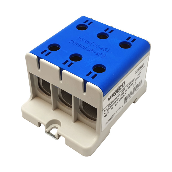 VEXEN TS3095B N нейтральный клеммник 16-95mm²