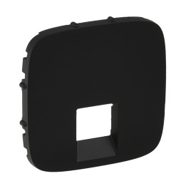 Zaślepka Valena Allure - gniazdo RJ 45/RJ 11 - czarna