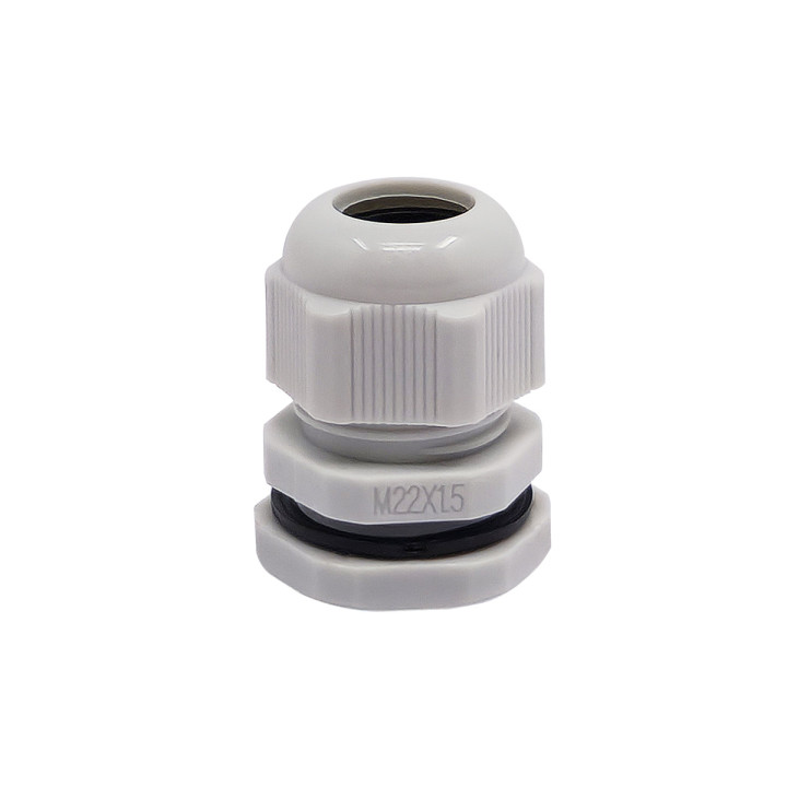 M22-Kabelverschraubung aus Kunststoff, IP68, 10-14 mm