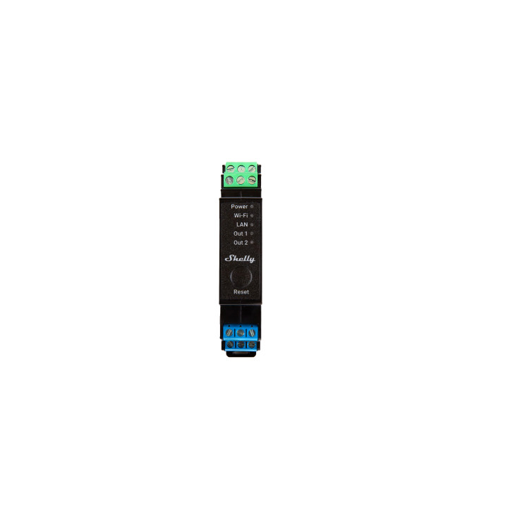 Shelly Pro 2PM 16A реле с Wi-Fi и LAN