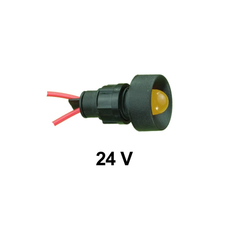 Лампочка KLP-10 жёлтая 24V, AC/DC,  10/Z  24V