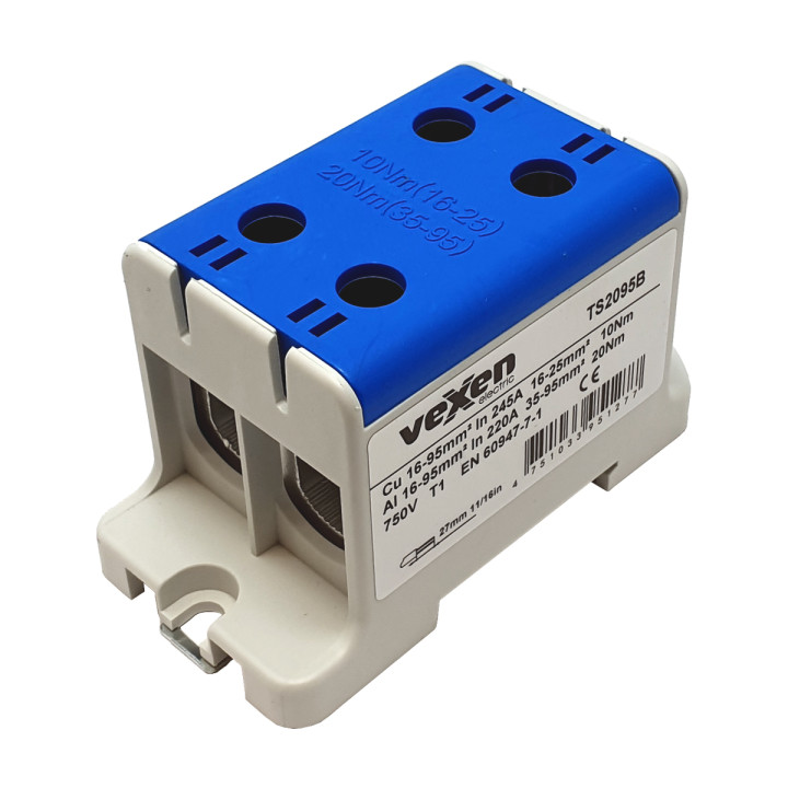 Bornier universel TS2095B N Al/Cu 2x16-95mm2