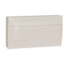 LEGRAND ARMOIRE EN SURFACE 1X18M PORTE BLANCHE TERRE + BORNIER NEUTRE
