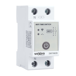 Commutateur intelligent modulaire SW1N63t avec WiFi, TUYA 1NO 63A AC230V