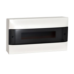 LEGRAND ARMOIRE EN SURFACE 1X18M PORTE FUMÉE TERRE + BORNIER NEUTRE