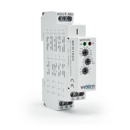 MFR102U Relais temporisé multifonctionnel 2CO 16A 12-230V AC/DC
