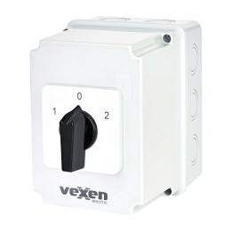 VEXEN PN2RS4053 переключатель 1-0-2 3P 40A IP65