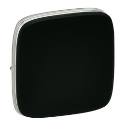 Cover plate Valena Allure - intermediate switch - black