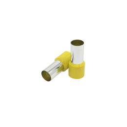 Embout isolé 70 mm2/25 mm, jaune, 50 pcs
