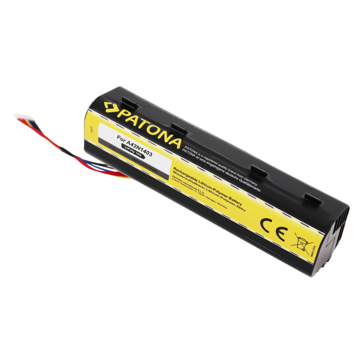 Patona PT2859 Laptop Battery 4400mAh 15V for Asus GFX71/G751 A42N1403