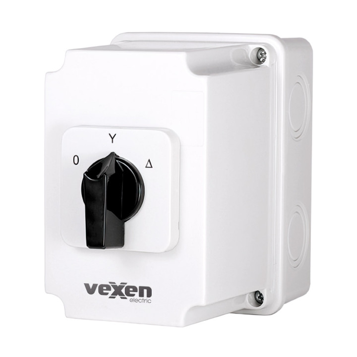 PN2RS4012 interrupteur à came étoile-triangle 0-Y-D 3P 40A IP65
