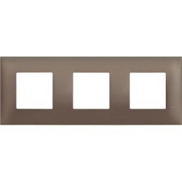Cover plate - 2+2+2 horizontal/vertical installation modules