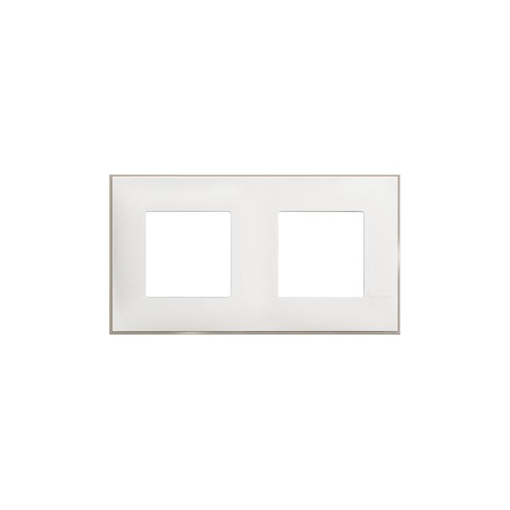Cover plate - 2+2 horizontal/vertical installation modules
