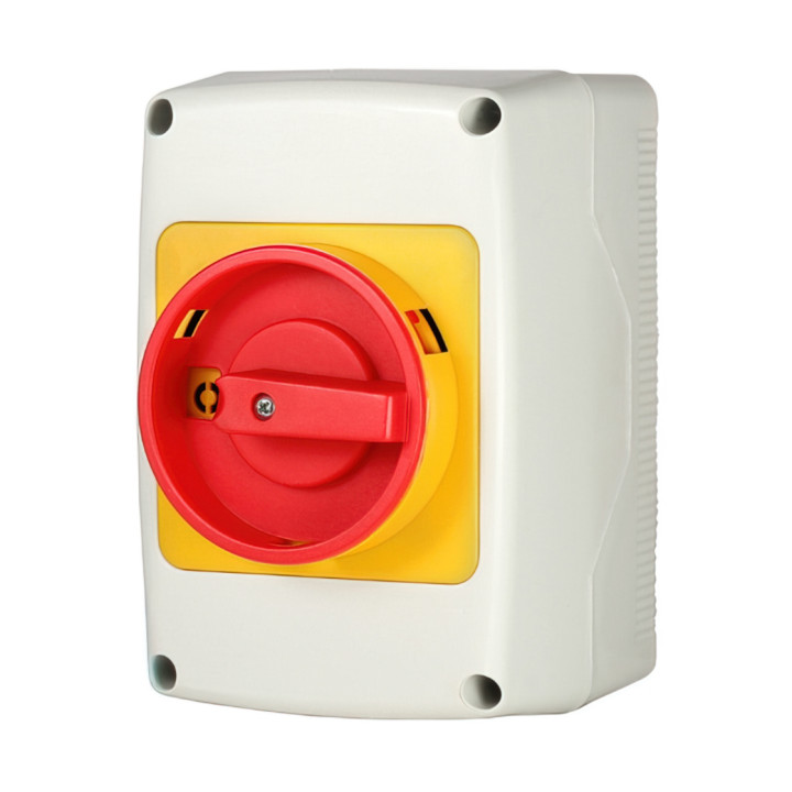 PNGRS3210LK interrupteur d'urgence ON-OFF avec cadenassage 3P 32A IP65